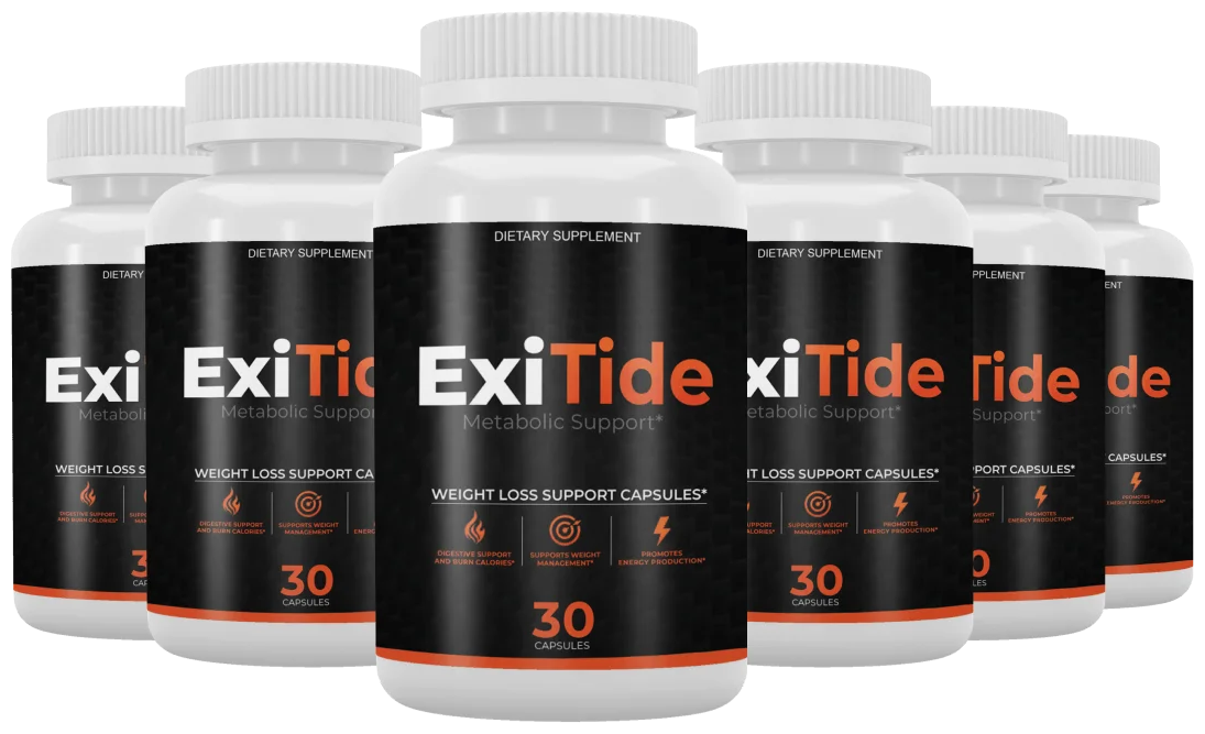 ExiTide six bottle package — the 180-day supply with the biggest ExiTide discount