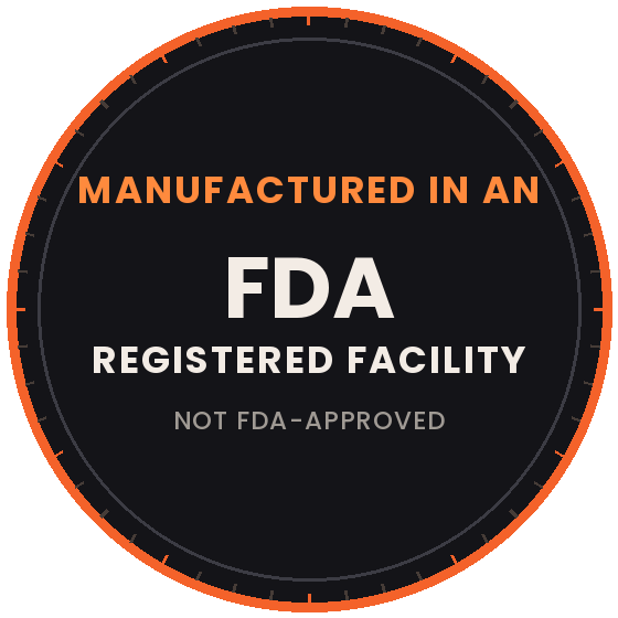 Produced in an FDA-registered facility